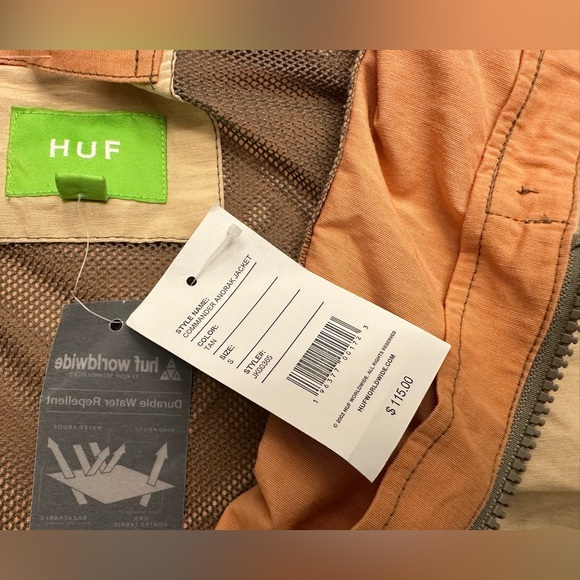HUF Commander anorak jacket - Picture 5 of 6